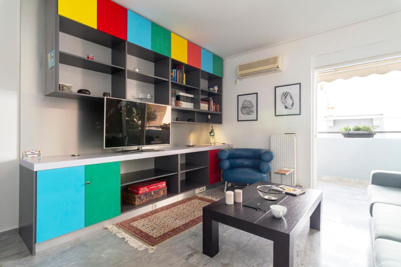 Central 3Bd Apt. Near Acropolis Athens Luaran gambar